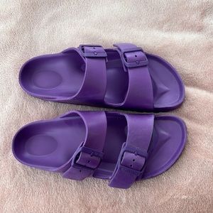 Purple Birkenstocks